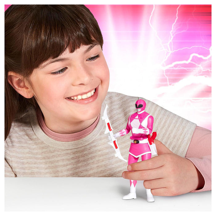 Power Ranger Pink Ranger Might Morpin Mighty Morphin Power Rangers Re-Ignition: Auto Morphin Pink Ranger Fig ...