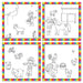 Galt First Water Magic: Baby Farm Animals Colouring Book