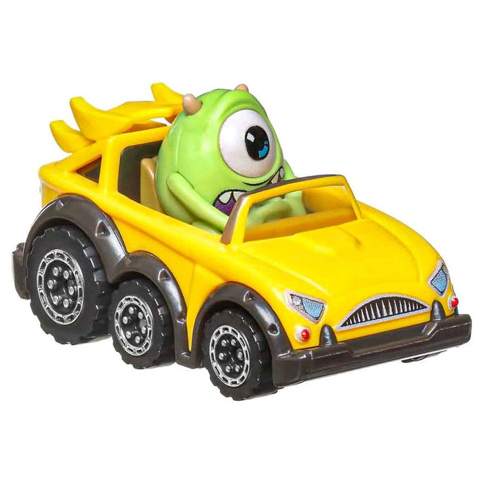 monsters inc mike's new car Hot Wheels Racer Verse: Pixar Monsters Inc. Mike Wazowski Vehicle — Booghe