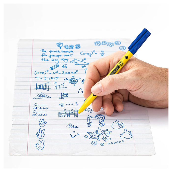 Staedtler Noris Writing Pen Blue Ink (4 Pack) — Booghe