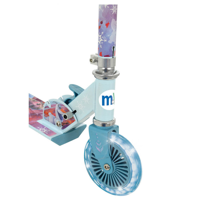 Disney Frozen 2 Folding In-Line Scooter with Light Up Wheels