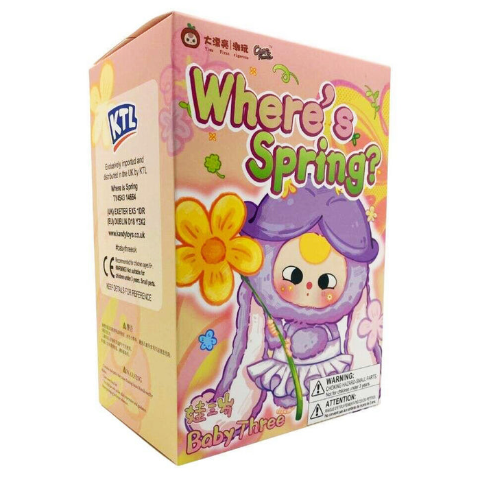 Baby Three: Where's Spring? Keyring Plush (styles vary)