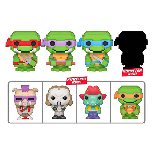 Funko Bitty Pop! Teenage Mutant Ninja Turtles Figures Series 4 (4 Pack)