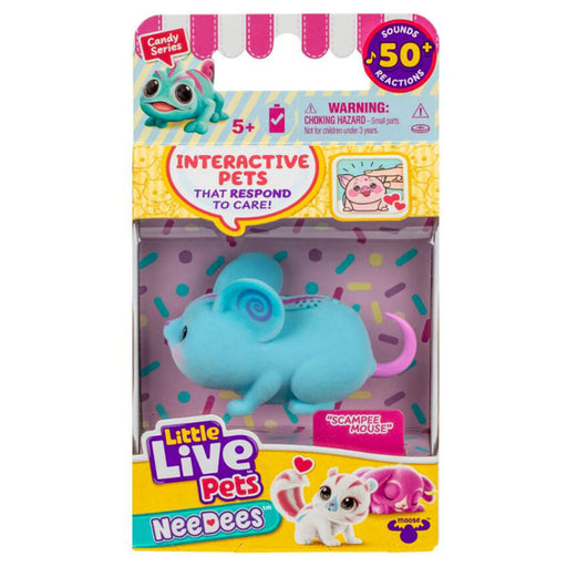 Little Live Pets NeeDees Scampee Mouse Interactive Pet