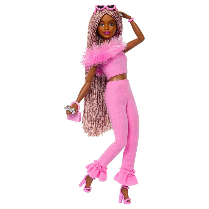 Barbie Deluxe Style #4 Pink Jumpsuit Fashion Doll