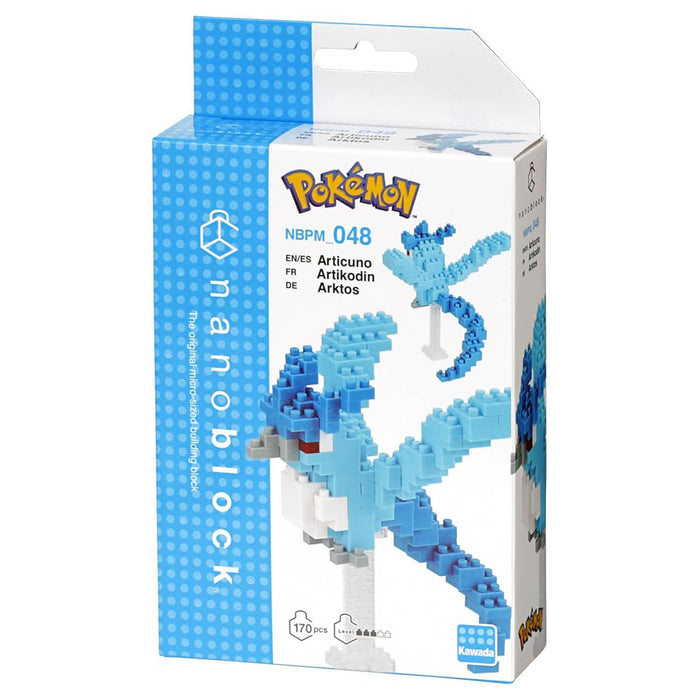 Nanoblock Pokémon: Articuno Micro-Sized Building Set 