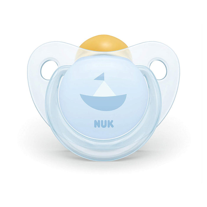 NUK R&B Latex Soother Blue Size 2 (Pack of 2)