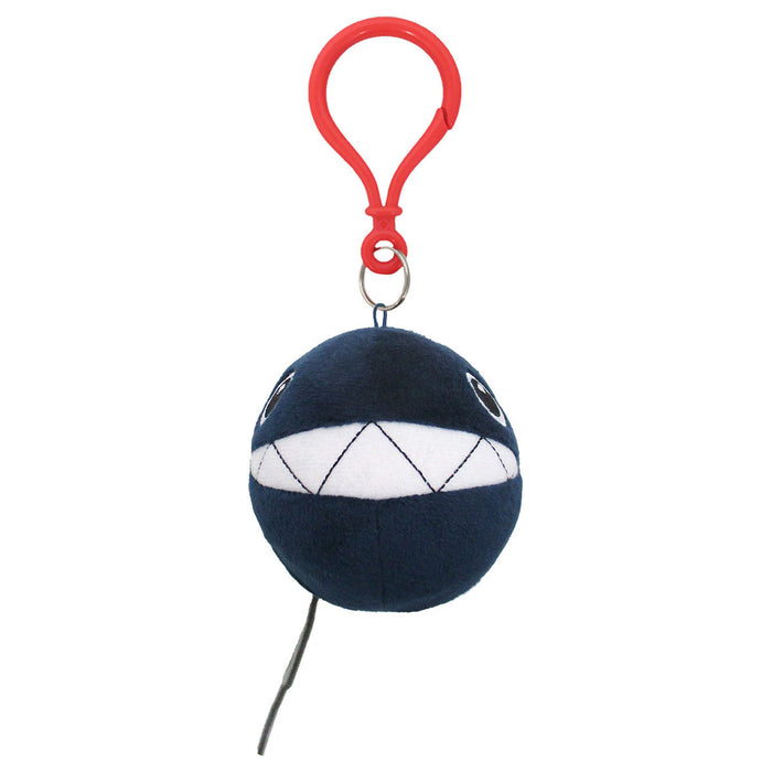 Super Mario Chain Chomp Plush Keychain