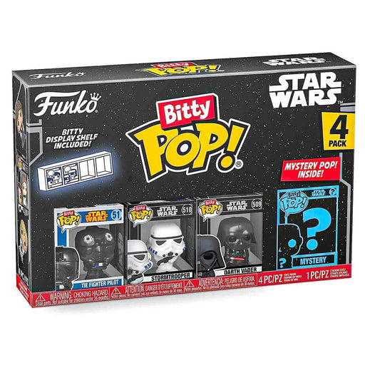 Funko Bitty Pop! Star Wars: Darth Vader Mini Figures (4 Pack)