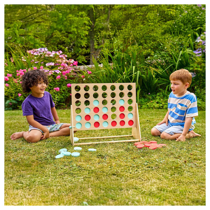 TP Wooden Giant 4 In a Row Game
