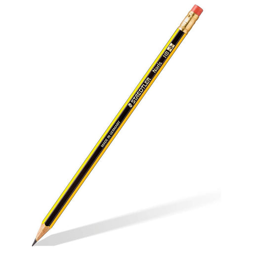 Staedtler Noris HB Pencil with Eraser Tip (10 Pack)