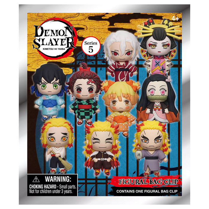 Demon Slayer Series 5 Figural Bag Clip (styles vary)