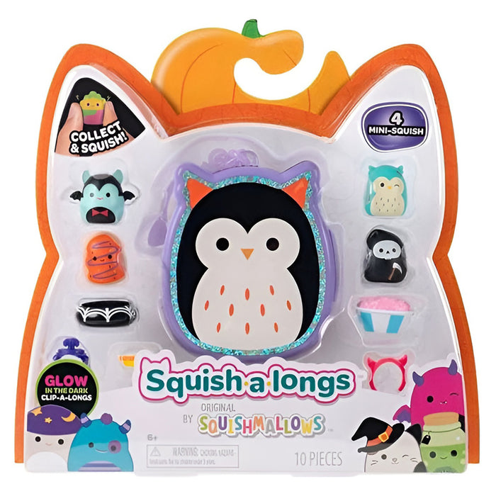 Squishmallows Squish-a-longs Halloween Set (styles vary)
