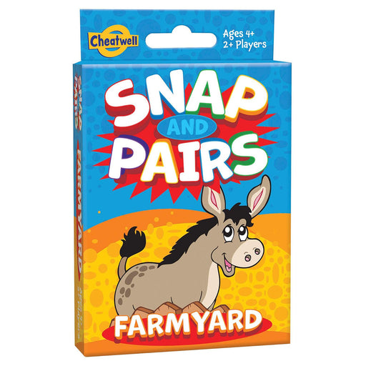 Snap and Pairs Farmyard Card Game