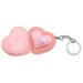 Mini Glam Heart Glitter Balm Heart Eyes (Pink Heart) Keychain