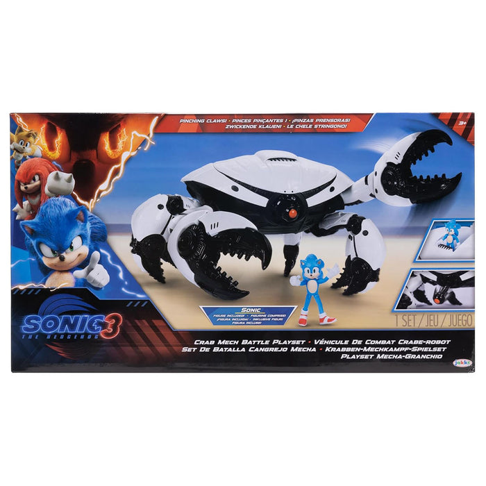 Sonic the Hedgehog 3 Crab Mech Battle Playset