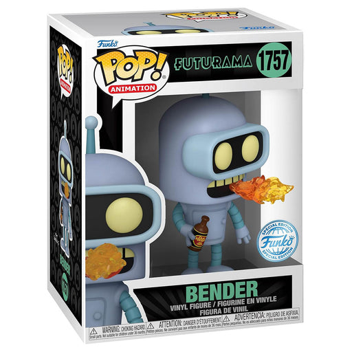 Funko Pop! Television: Futurama S4: Bender Vinyl Figure #1757