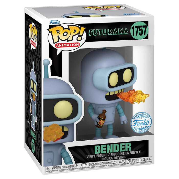 Funko Pop! Television: Futurama S4: Bender Vinyl Figure #1757
