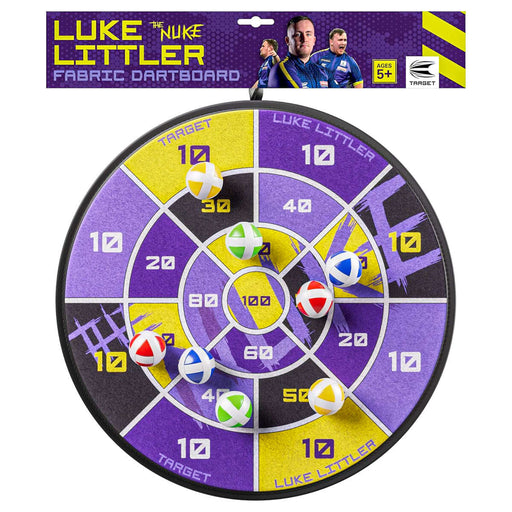 Luke 'The Nuke' Littler Fabric Dartboard Set