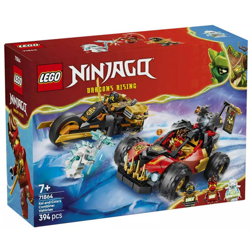 LEGO Ninjago Kai and Cole's Combiner Vehicles Building Set