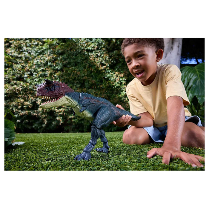 Jurassic World Charge 'N Chomp Carnotaurus Figure