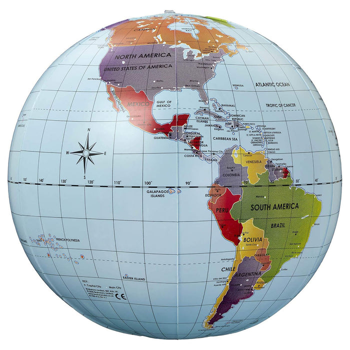 Brainstorm Inflatable Globe