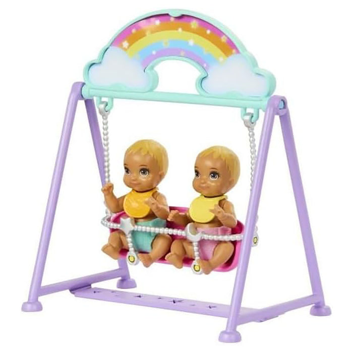 Barbie Skipper Babysitter Doll With Twin Nursery Playset