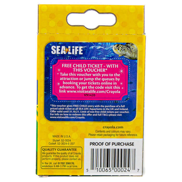 Crayola Coloured Crayons (24 Pack)