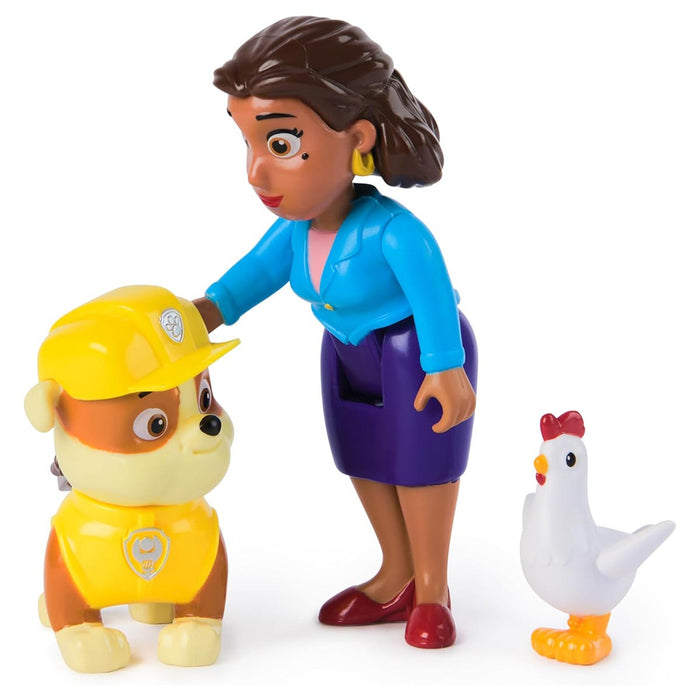PAW Patrol Rubble & Mayor Goodway Figure Set