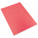 Silvine A4 10mm Squared Exercise Book 80 Pages Red
