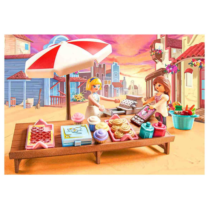 Playmobil DreamWorks Spirit Untamed: Miradero Candy Stand Playset