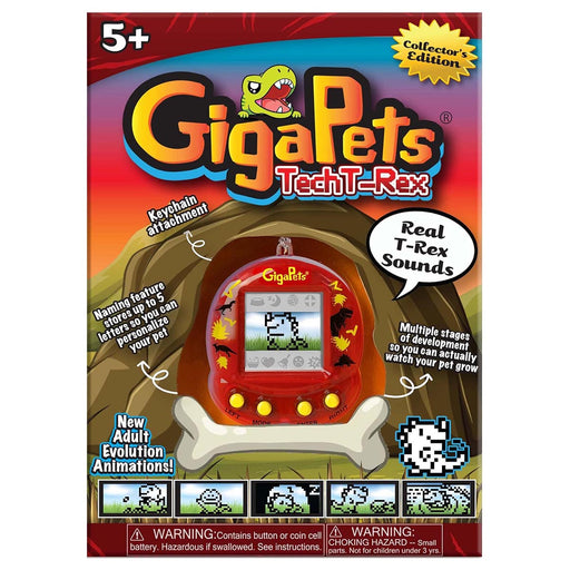 GigaPets Tech T-Rex Virtual Pet Collector's Edition