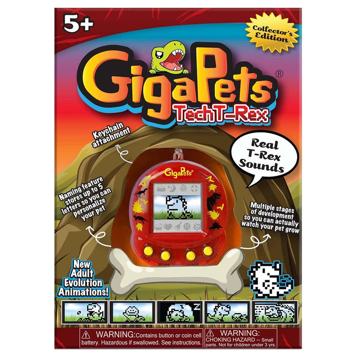 GigaPets Tech T-Rex Virtual Pet Collector's Edition