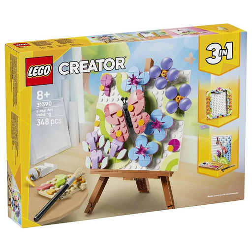 LEGO Creator 3 in 1 Floral Art Painting Building Set