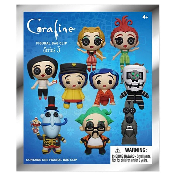 Coraline Series 3 Figural Bag Clip (styles vary)