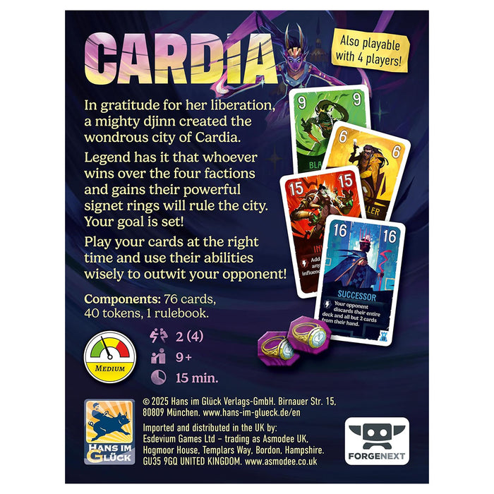 Duel for Cardia Card Game