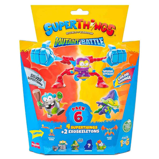 SuperThings Rivals of Kaboom Mutant Battle Figures 6 Pack (1/6)