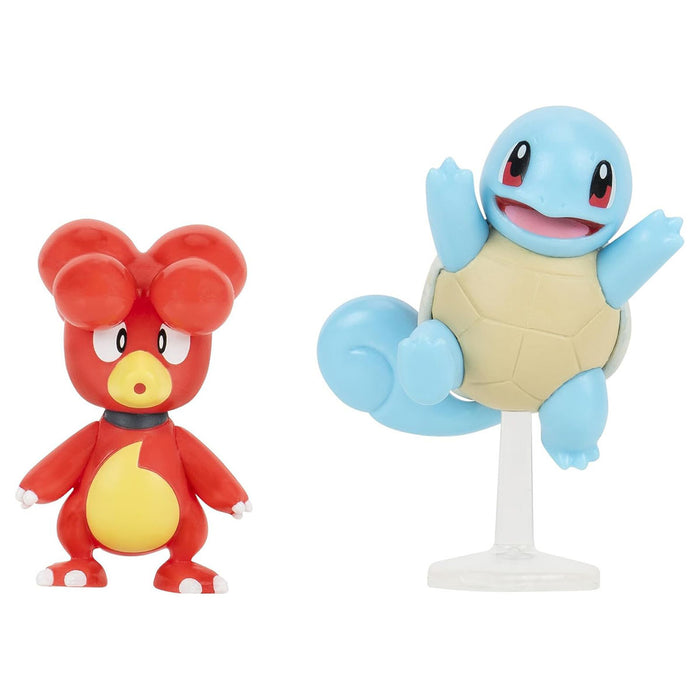 Pokémon Magby & Squirtle Battle Figure Pack