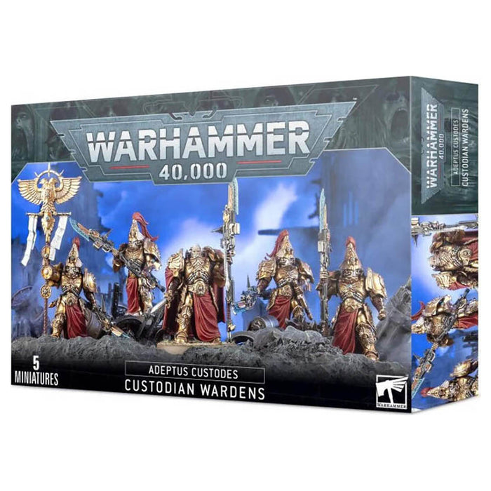 Warhammer 40.000: Adeptus Custodes Custodian Wardens Miniatures