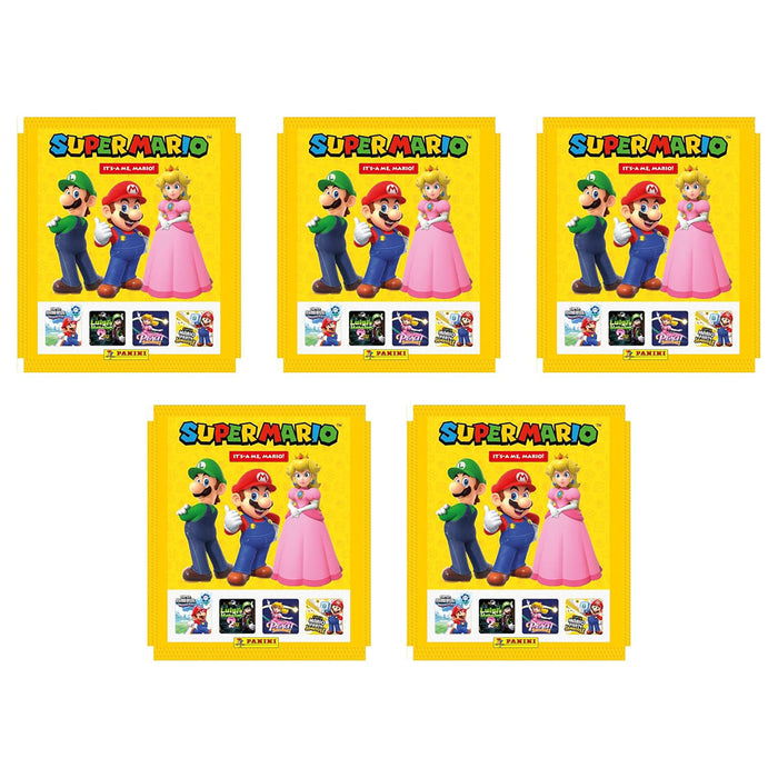 Panini Super Mario It's-a Me Mario! Sticker Collection Starter Pack