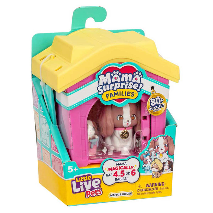 Little Live Pets Mama Surprise Families: Spaniel Mama's House Playset
