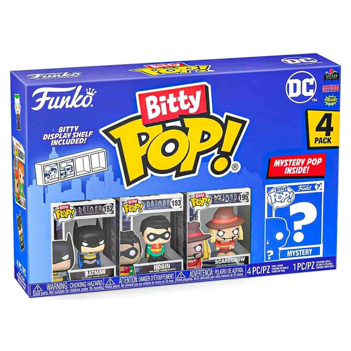 Funko Bitty Pop! DC Comics Mini Figures Series 1 (4 Pack)
