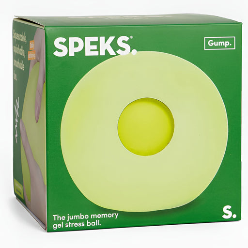 Speks Gump Jumbo Algae Memory Gel Stress Ball