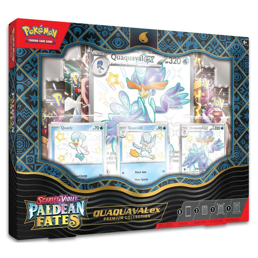 Pokémon TCG: Scarlet & Violet 4.5: Paldean Fates Quaquaval ex Premium Collection