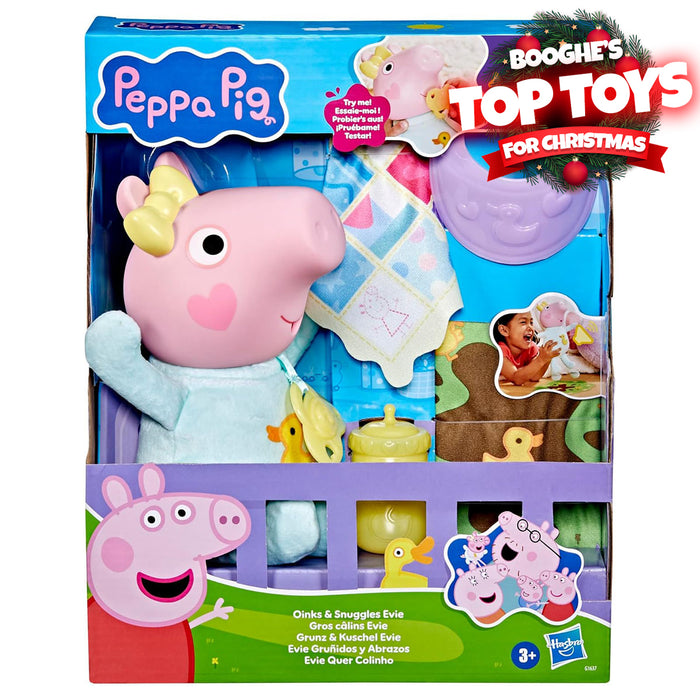 Peppa Pig Oinks and Snuggles Evie Interactive Doll