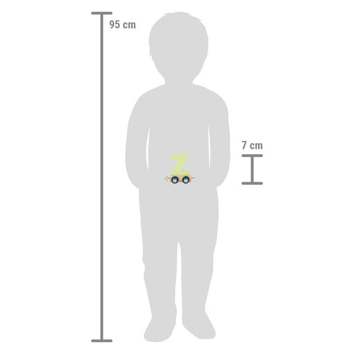 Letters Train Polar 'Z' Wooden Toy