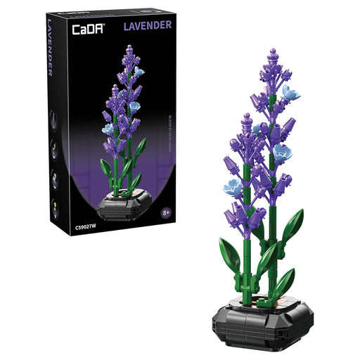 CaDA Lavender Flower Building Set