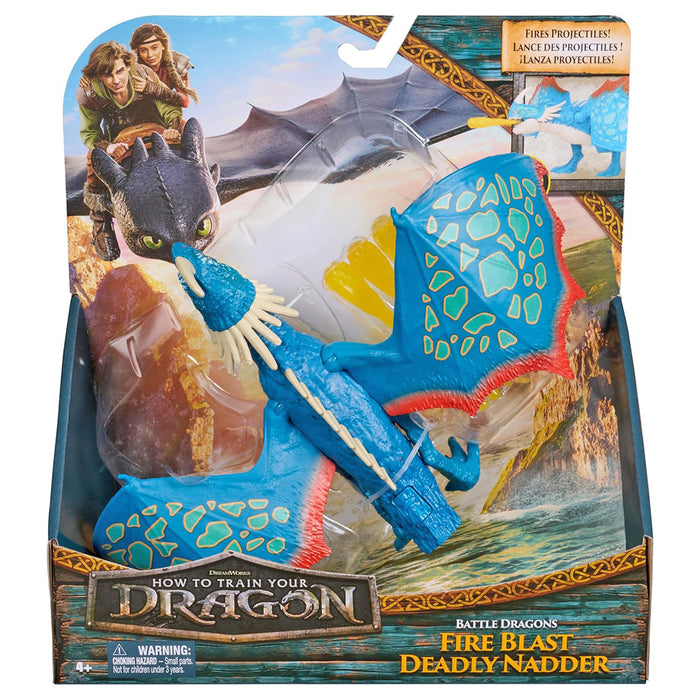 How to Train Your Dragon: Battle Dragons Fire Blast Deadly Nadder Figure