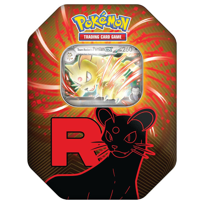 Pokemon TCG Team Rocket Tin - Team Rocket's Persian ex