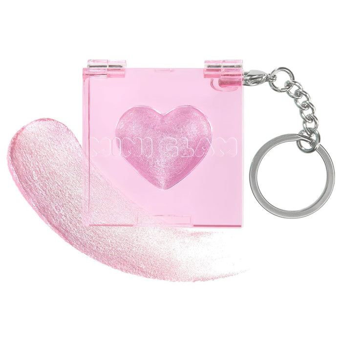 Mini Glam Cube Shimmer Highlights Better Grape Than Never Keychain